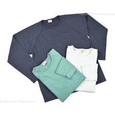 Two Moon ミニパイル ラグラン9分袖Tシャツ 10311画像