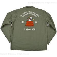 TOYS McCOY UTILITY SHIRT PEANUTS "FLYING ACE" TMS1708画像