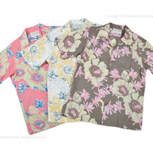 SUN SURF コットンアロハシャツ NIGHT BLOOMING CEREUS SS37584画像