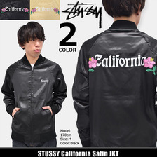STUSSY California Satin JKT 115324画像