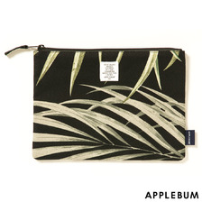 APPLEBUM Palm Leaf Pouch BLACK画像