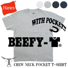 Hanes BEEFY POCKET T-SHIRT H5190画像