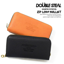 DOUBLE STEAL ZIP LONG WALLET 471-90005画像