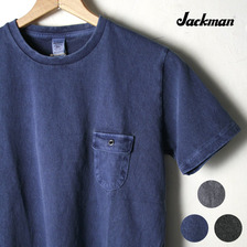 Jackman JM5550PD POCKET T-SHIRT pigment dye画像