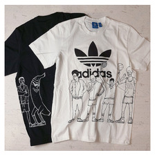 adidas Originals TREFOIL GRAPHIC TEE BQ3127/BQ3128画像