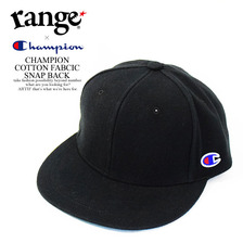 range &times; Champion COTTON FABRIC SNAP BACK RG17SQ-HT01画像