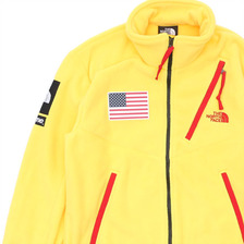 Supreme &times; THE NORTH FACE Trans Antarctica Expedition Fleece Jacket YELLOW画像