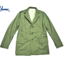 Yarmo COTTON OFFICER JACKET green画像