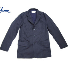 Yarmo COTTON OFFICER JACKET navy画像