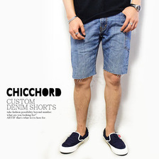 CHICCHORD CUSTOM DENIM SHORTS CH170402画像