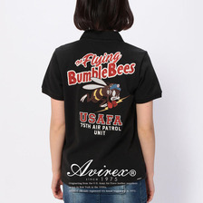 AVIREX S/S EMB POLO SHIRT FBB 6273086画像