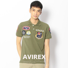 AVIREX "C.A.P." PATCHED POLO SHIRT 6173308画像
