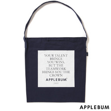 APPLEBUM TEAM WORK SHOULDER BAG NAVY画像