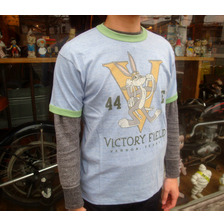 TOYS McCOY MILITARY TEE SHIRT COLOR HEATHER BUGS BUNNY "VICTORY FIELD" TMC1708画像