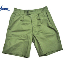 Yarmo OFFICER SHORTS green画像