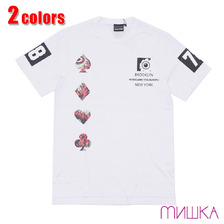 MISHKA CASINO CARDS LOGO TEE MSS170020画像