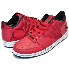 NIKE JORDAN 1 FLIGHT 4 LOW PRE gym red/black-white 844559-601画像