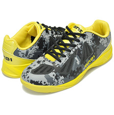 AND1 XCELERATE LOW blkack/asphalt-blazing yellow D296MBSY画像