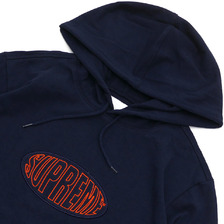Supreme Warp Hooded L/S Top NAVY画像