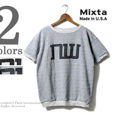 Mixta ''NW'' プリント 半袖スウェット MI-71206-NW画像