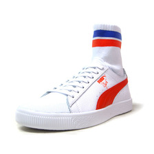 PUMA CLYDE SOCK NYC "NEW YORK KNICKS" "WALT FRAZIER" "NYC PACK" "KA LIMITED EDITION" WHT/ORG/BLU 364948-04画像