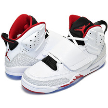 NIKE JORDAN SON OF MARS BG wht/gym red-blk 512246-112画像