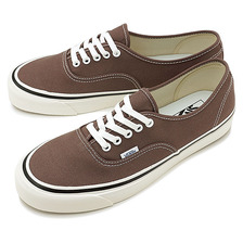 VANS ANAHEIM FACTORY PACK AUTHENTIC 44 DX BROWN VN0A38ENMR3画像