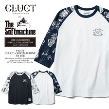 CLUCT &times; SOFTMACHINE 3/4 TEE 02474画像