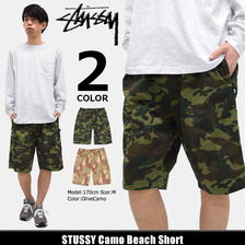 STUSSY Camo Beach Short 112203画像