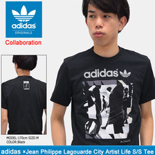 adidas &times; Jean Philippe Lagouarde City Artist Life S/S Tee Originals BQ3061画像
