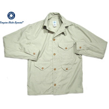 POST OVERALLS #2132W COTTON BROADCLOTH CRUZER8W JACKET/stone画像