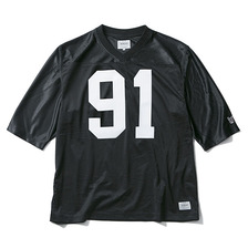 FUCT SSDD 91 FOOTBALL TEE (BLACK) 48501画像