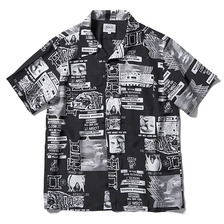 FUCT SSDD RENTAL ART ALOHA SHIRT (BLACK) 48203画像