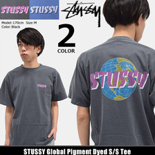STUSSY Global Pigment Dyed S/S Tee 1904035画像