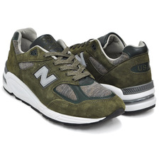 new balance M990 DSU2 OLIVE / GREY画像