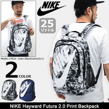 NIKE Hayward Futura 2.0 Print Backpack BA5273画像