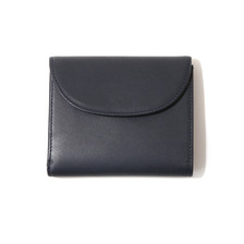 Whitehouse Cox SMALL 3FOLD PURSE -NAVY/TAN- S1058画像