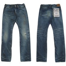 FULLCOUNT 1110 DECOLOR&STAIN INDIGO BLUE 1968画像