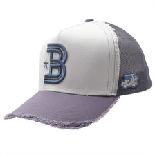YOSHINORI KOTAKE DESIGN &times; BEAMS GOLF Bロゴ メッシュキャップ GRAY画像