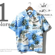ANATOMICA HAWAIIAN SHIRTS 530-521-21画像