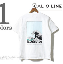 CAL O LINE 玖馬 プリントTシャツ CL171-087画像