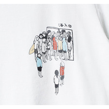 REMI RELIEF 海出入口 スペシャル加工 プリントTシャツ RN1720-9178画像