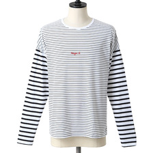 MAGIC STICK BLOCKING BORDER T -WHITE BASE STRIPES画像