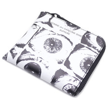 Supreme &times; COMME des GARCONS SHIRT Eyes Wallet WHITE画像