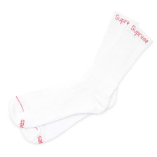 Supreme Hanes Crew Socks WHITE画像