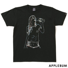 APPLEBUM Neon Girl Tee BLACK画像
