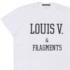 LOUIS VUITTON × Fragment Design OVERSIZE TEE WHITE画像