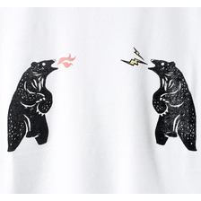 REMI RELIEF 熊熊 スペシャル加工 プリントTシャツ RN1720-9168画像