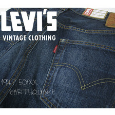 LEVI'S VINTAGE CLOTHING 501XX 1947年モデル EARTHQUAKE 47501-0176画像