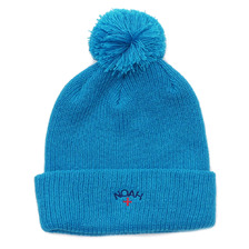 Noah SOLID POM POM BEANIE TEAL画像